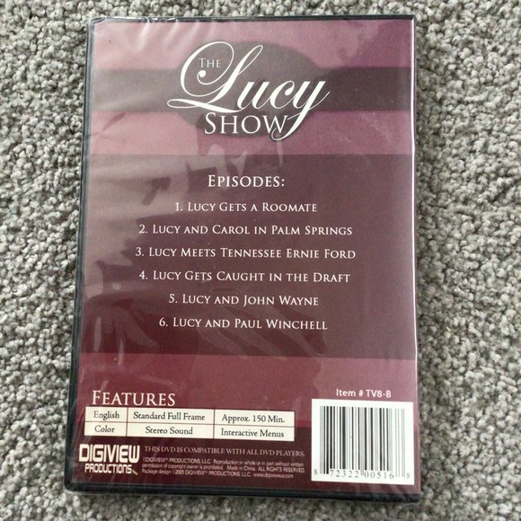 The Lucy Show Volume 2 Six Classic Episodes NWT - Picture 2 of 2
